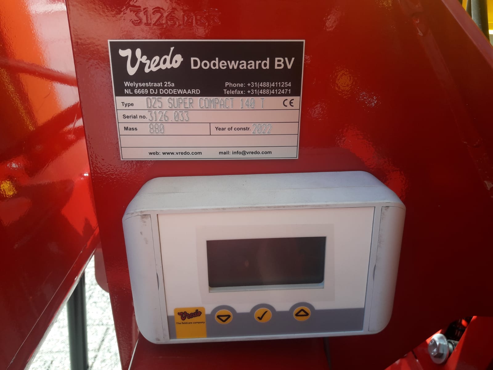 VREDO SUPER COMPACT DZ140T (WOL) #25176 - Kraakman