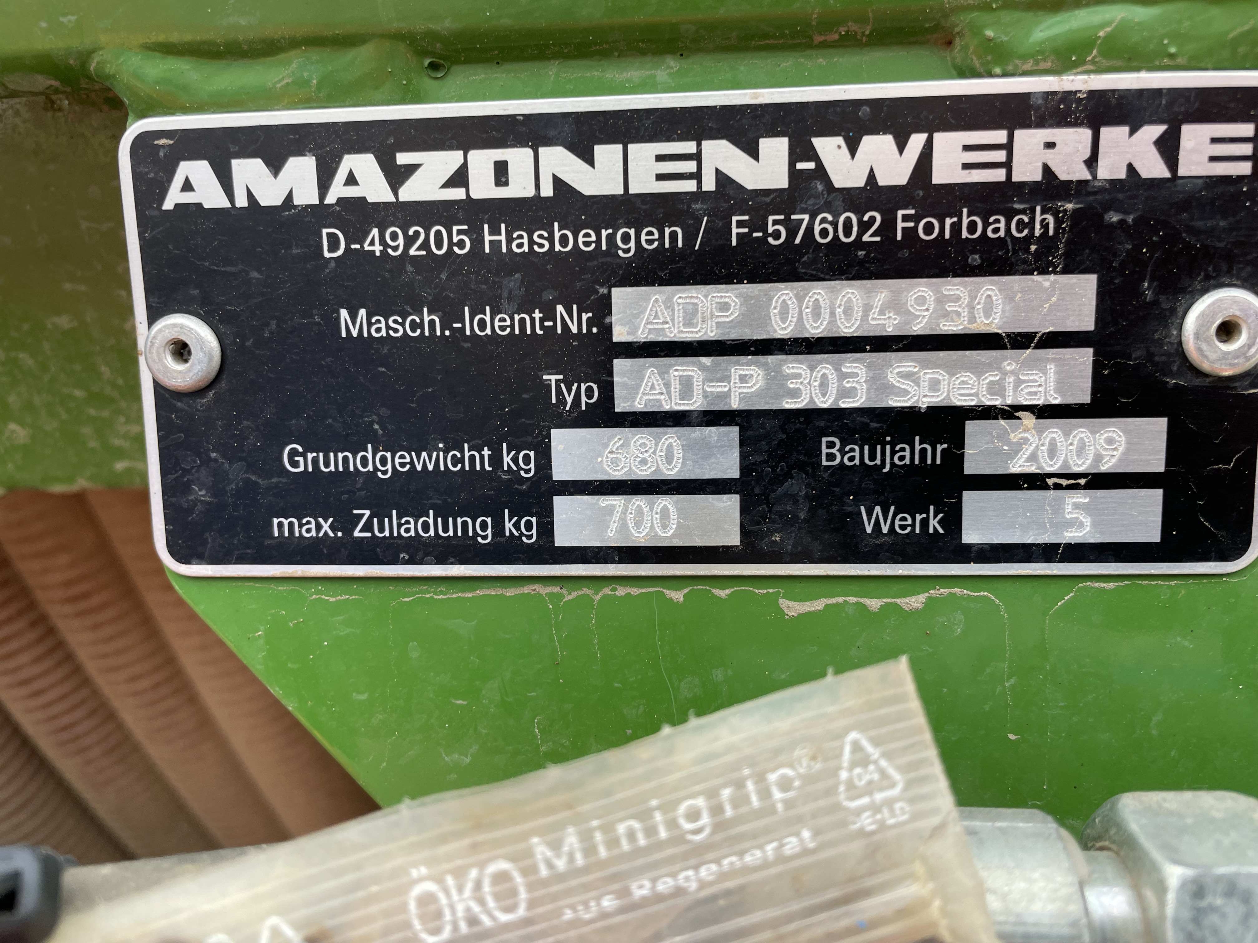 LEMKEN VOORZETWOELER (HAE) #27778 - Kraakman