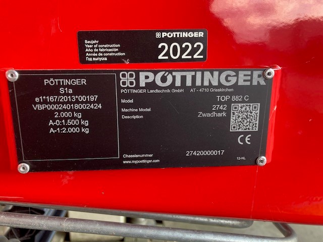 Pottinger Top 882 C hark (WIJ) #26181 - Kraakman