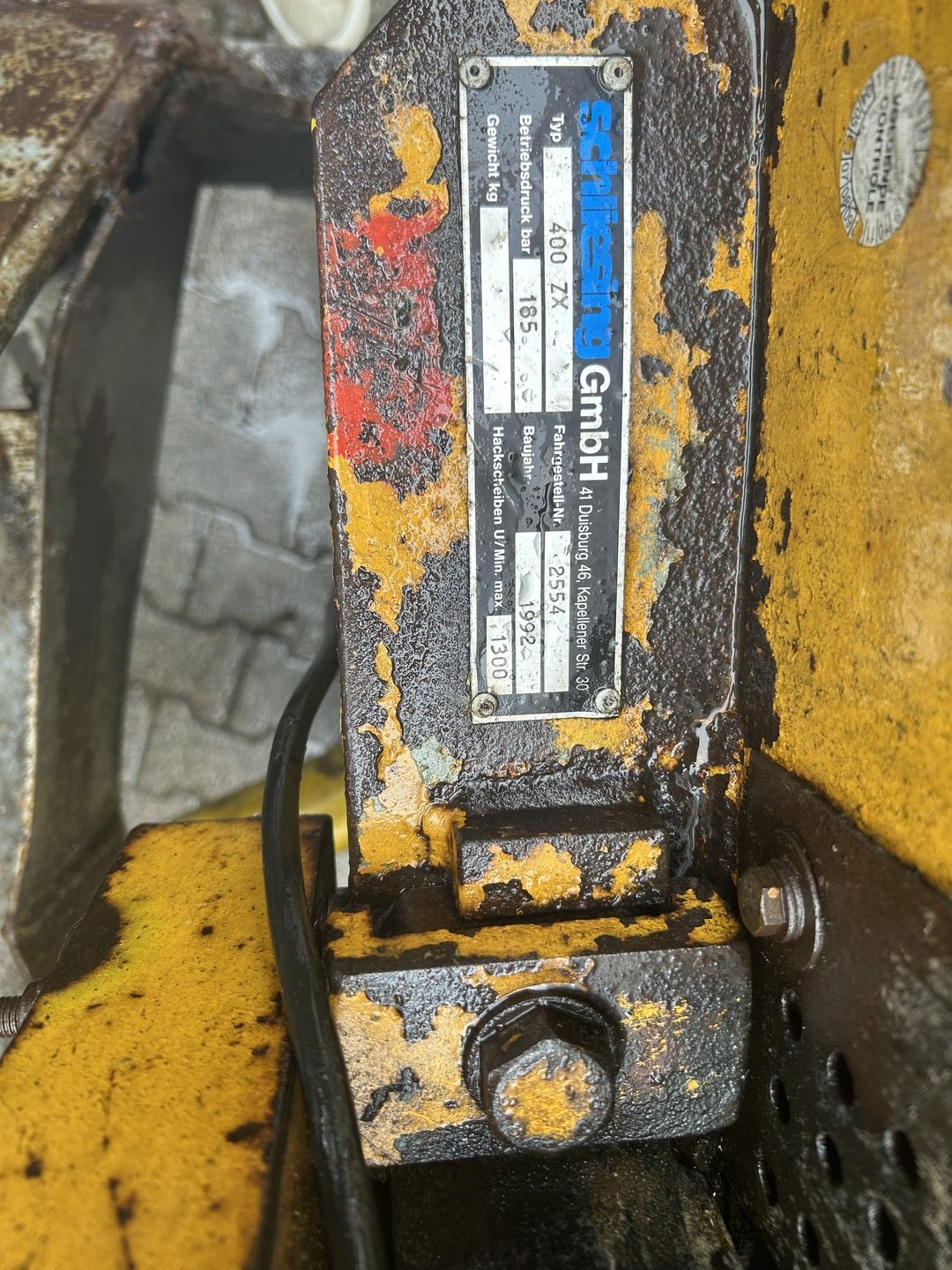 Schliesing 400ZX versnipperaar (DAA) #780829 - Kraakman